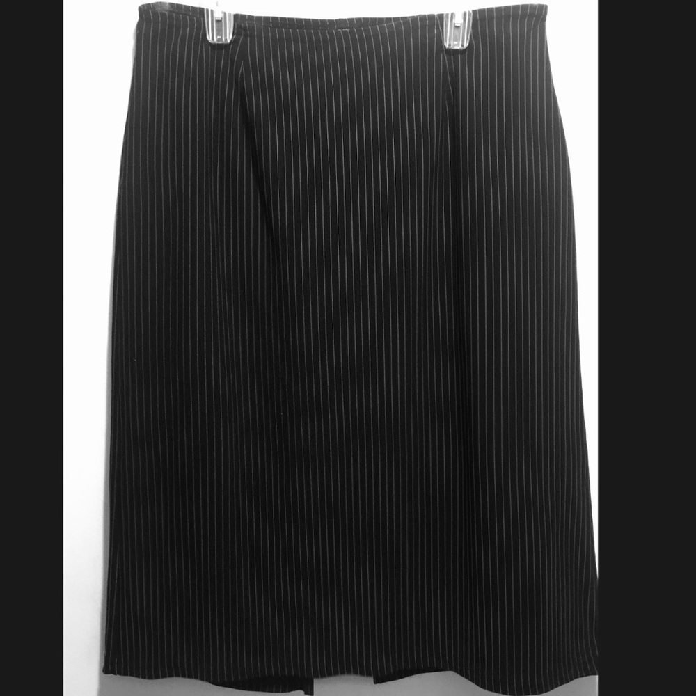 Pinstripe skirt